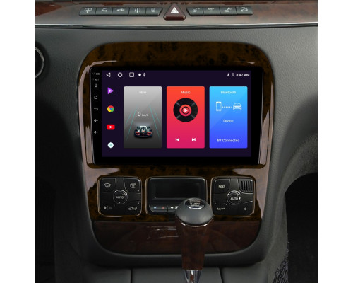 Штатна магнітола SIGMA F9216 ANDROID 10 2+32 Gb Mercedes Benz S-Class W220 VV220 1998-2005 9