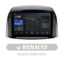 Штатна магнітола AMS T910 6+128 Gb Renault Koleos 2008 - 2016 (A) 9