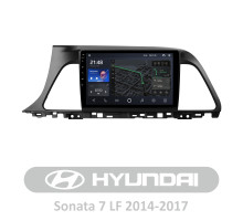 Штатна магнітола AMS T910 6+128 Gb Hyundai Sonata 7 LF 2014-2017 (B) 9