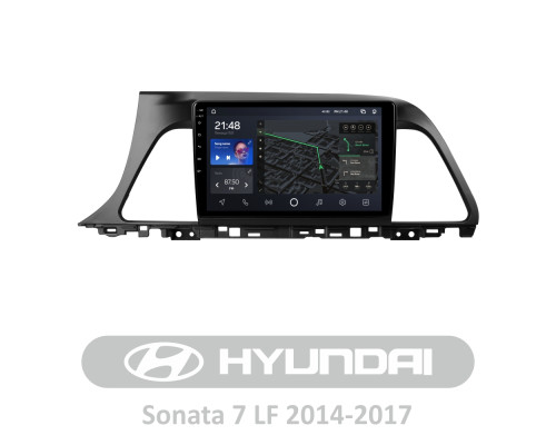 Штатна магнітола AMS T910 6+128 Gb Hyundai Sonata 7 LF 2014-2017 (B) 9