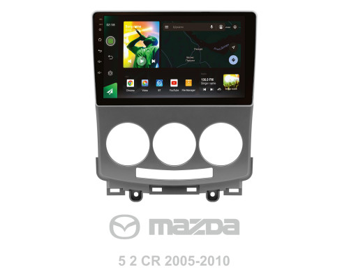 Штатна магнітола SIGMA X9232 ANDROID 10 2+32 Gb 4G DSP Mazda 5 2 CR 2005-2010 9