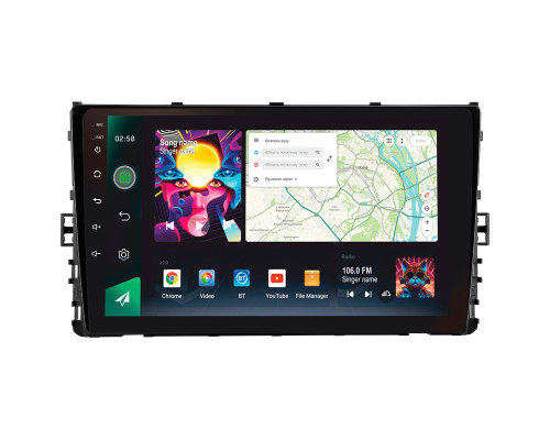 Штатна магнітола SIGMA PRO 98128 ANDROID 12 8+128 Gb 4G DSP Volkswagen Jetta 7 2018-2022 9