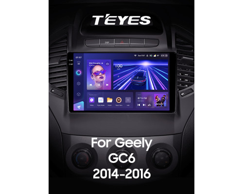 Штатна магнітола Teyes CC3 6+128 Gb з коловим оглядом 360° Geely GC6 1 2014-2016 9