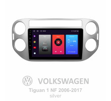 Штатна магнітола SIGMA F9216 ANDROID 10 2+32 Gb Volkswagen Tiguan 1 NF 2006-2017 (F2) silver 9