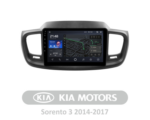 Штатна магнітола AMS T1010 6+128 Gb Kia Sorento 3 2014-2017 (B) 10