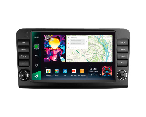 Штатна магнітола SIGMA PRO 9464 ANDROID 12 4+64 Gb 4G DSP Mercedes Benz ML GL ML350 GL320 X164 2005-2009 (F2) 9