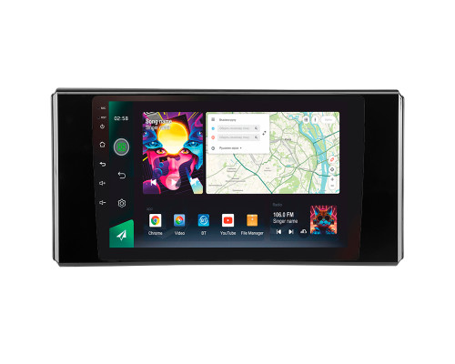 Штатна магнітола SIGMA PRO 9464 ANDROID 12 4+64 Gb 4G DSP Toyota Land Cruiser J300 300 2021-2023 9