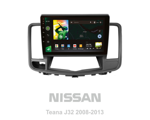 Штатна магнітола SIGMA X10464 ANDROID 10 4+64 Gb 4G DSP Nissan Teana J32 2008-2013 (A) 10