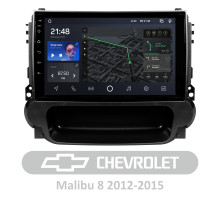 Штатна магнітола AMS T910 6+128 Gb Chevrolet Malibu 8 2012-2015 9