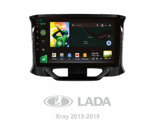 Штатна магнітола SIGMA X9232 ANDROID 10 2+32 Gb 4G DSP LADA Xray 2015-2019 9