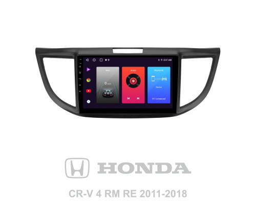 Штатна магнітола SIGMA F9216 ANDROID 10 2+32 Gb Honda CR-V CRV 4 RM RE (9 inch) 2011-2018 (A) 9