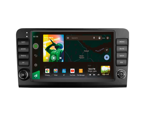 Штатна магнітола SIGMA X9232 ANDROID 10 2+32 Gb 4G DSP Mercedes Benz ML GL ML350 GL320 X164 2005-2009 (F2) 9