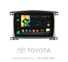 Штатна магнітола SIGMA X10464 ANDROID 10 4+64 Gb 4G DSP Toyota Land Cruiser LC 100-B 2002-2007 (A) 10