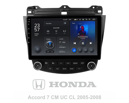 Штатна магнітола Teyes X1 2+32Gb Honda Accord 7 CM UC CL 2005-2008 10