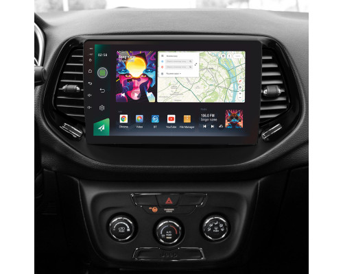 Штатна магнітола SIGMA PRO 108128 ANDROID 12 8+128 Gb 4G DSP Jeep Compass 2 MP 2016-2018 10