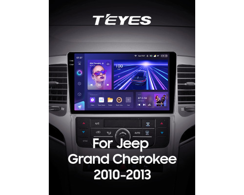 Штатна магнітола Teyes CC3 6+128 Gb з коловим оглядом 360° Jeep Grand Cherokee WK2 2010-2013 9