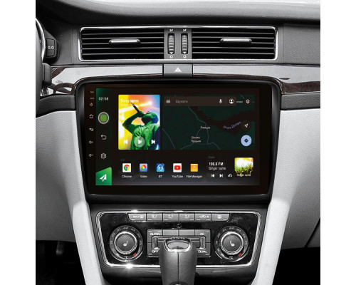 Штатна магнітола SIGMA X10464 ANDROID 10 4+64 Gb 4G DSP Skoda Superb 2 B6 2008-2015 10