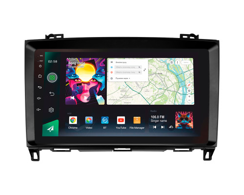 Штатна магнітола SIGMA PRO 9464 ANDROID 12 4+64 Gb 4G DSP Mercedes Benz B-Class T245 2005-2011 9