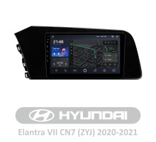 Штатна магнітола AMS T910 6+128 Gb Hyundai Elantra VII CN7 (ZYJ) 2020-2021 9