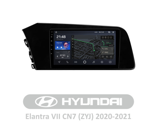 Штатна магнітола AMS T910 6+128 Gb Hyundai Elantra VII CN7 (ZYJ) 2020-2021 9