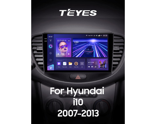 Штатна магнітола Teyes CC3 4+32 Gb Hyundai i10 2007-2013 9