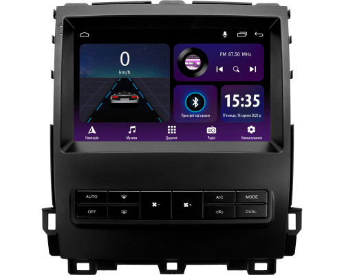 Штатна магнітола SIGMA E9232 ANDROID 10 2+32 Gb Toyota Land Cruiser Prado 120 2004-2009 (F2) 9