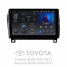 Штатна магнітола Teyes X1 2+32Gb Toyota Tundra XK50 2007-2013 Sequoia XK60 2008-2017 10