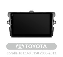 Штатна магнітола AMS T910 6+128 Gb Toyota Corolla 10 E140 E150 2006-2013 (B) 9