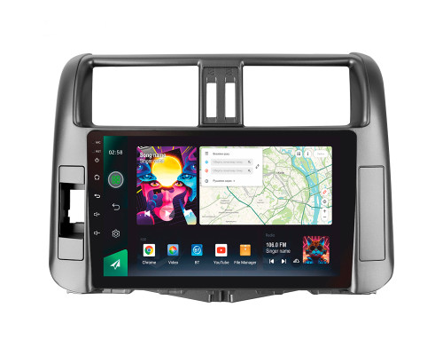 Штатна магнітола SIGMA PRO 9464 ANDROID 12 4+64 Gb 4G DSP Toyota Land Cruiser Prado 150 2009-2013 (A) 9