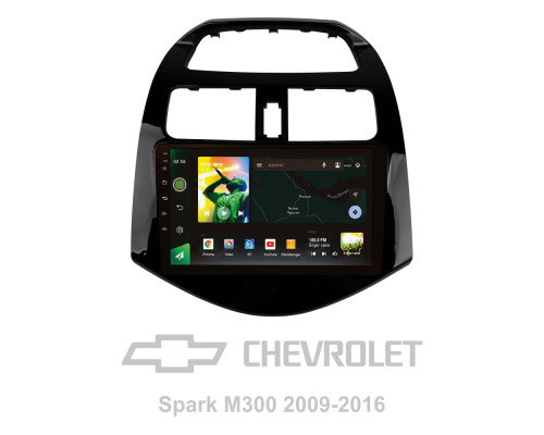 Штатна магнітола SIGMA X9464 ANDROID 10 4+64 Gb 4G DSP Chevrolet Spark M300 2009 - 2016 (F1) 9