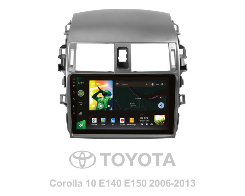 Штатна магнітола SIGMA X9232 ANDROID 10 2+32 Gb 4G DSP Toyota Corolla 10 E140 E150 2006-2013 (A) 9