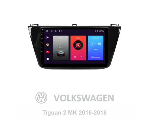 Штатна магнітола SIGMA F10216 ANDROID 10 2+32 Gb Volkswagen Tiguan 2 Mk 2016-2018 (A) 10