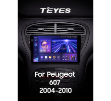 Штатна магнітола Teyes CC3 6+128 Gb з коловим оглядом 360° Peugeot 607 2004-2010 9