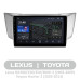 Штатна магнітола AMS T910 6+128 Gb Lexus RX300 RX330 RX350 RX400H Toyota harrier 2003-2009 9