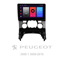 Штатна магнітола SIGMA F9216 ANDROID 10 2+32 Gb Peugeot 3008 1 2009-2016 (F1) 9