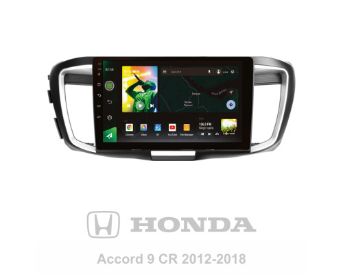 Штатна магнітола SIGMA X10464 ANDROID 10 4+64 Gb 4G DSP Honda Accord 9 CR 2012-2018 10