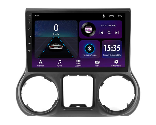 Штатна магнітола SIGMA E10232 ANDROID 10 2+32 Gb Jeep Wrangler 3 JK 2010-2017 (L14) 10