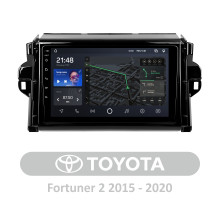 Штатна магнітола AMS T910 6+128 Gb Toyota Fortuner 2 2015-2018 9