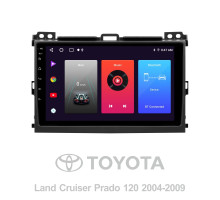 Штатна магнітола SIGMA F9216 ANDROID 10 2+32 Gb Toyota Land Cruiser Prado 120 2004-2009 (F2) 9