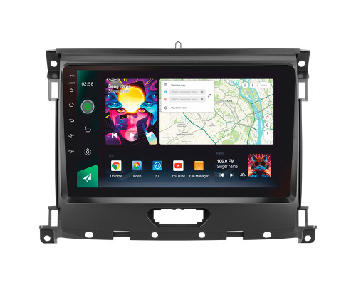 Штатна магнітола SIGMA PRO 9464 ANDROID 12 4+64 Gb 4G DSP Ford Ranger P703 2015-2022 (A) 9