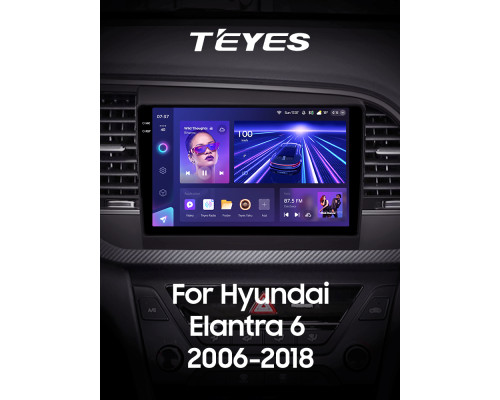 Штатна магнітола Teyes CC3 4+64 Gb Hyundai Elantra 6 2015-2018 (A) 9