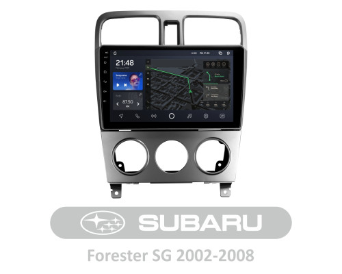 Штатна магнітола AMS T910 6+128 Gb Subaru Forester SG 2002-2008 9