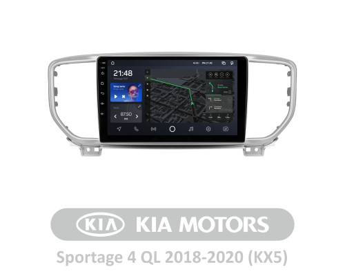 Штатна магнітола AMS T910 6+128 Gb Kia Sportage 4 QL 2018-2020 (KX5 A) 9