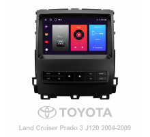 Штатна магнітола SIGMA F9216 ANDROID 10 2+32 Gb Toyota Land Cruiser Prado 3 J120 2004-2009 (F1) (B) 9