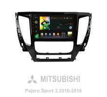 Штатна магнітола SIGMA X9232 ANDROID 10 2+32 Gb 4G DSP Mitsubishi Pajero Sport 3 2016-2018 9