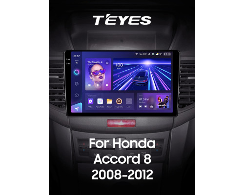 Штатна магнітола Teyes CC3 4+64 Gb Honda Accord 8 2008-2012 9