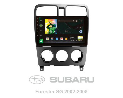 Штатна магнітола SIGMA X9232 ANDROID 10 2+32 Gb 4G DSP Subaru Forester SG 2002-2008 9