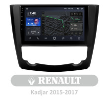 Штатна магнітола AMS T910 6+128 Gb Renault Kadjar 2015-2017 (A) 9