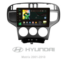 Штатна магнітола SIGMA X9232 ANDROID 10 2+32 Gb 4G DSP Hyundai Matrix 2001 - 2010 9