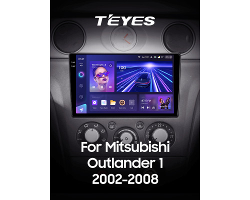 Штатна магнітола Teyes CC3 6+128 Gb Mitsubishi Outlander 1 2002-2008 (F1) 9